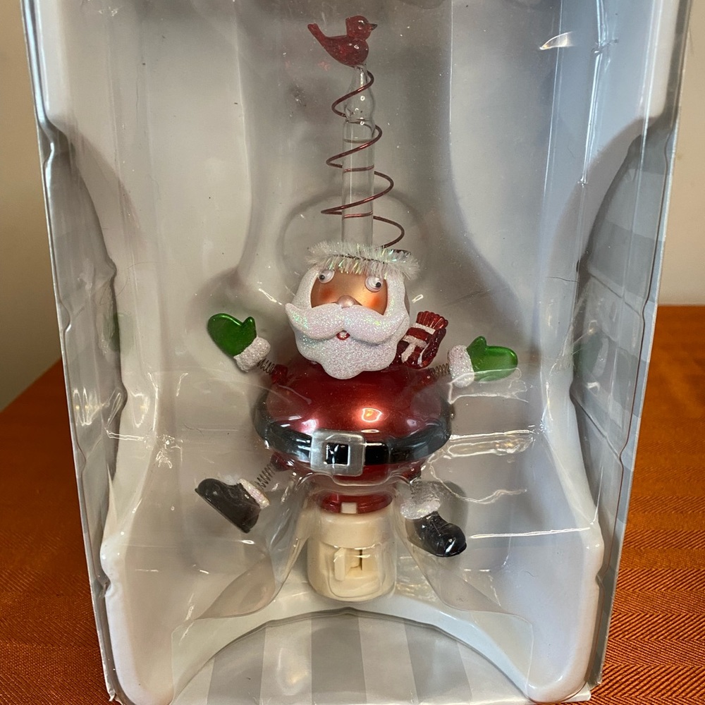 RARE Department 56 Santa bubble light 😍